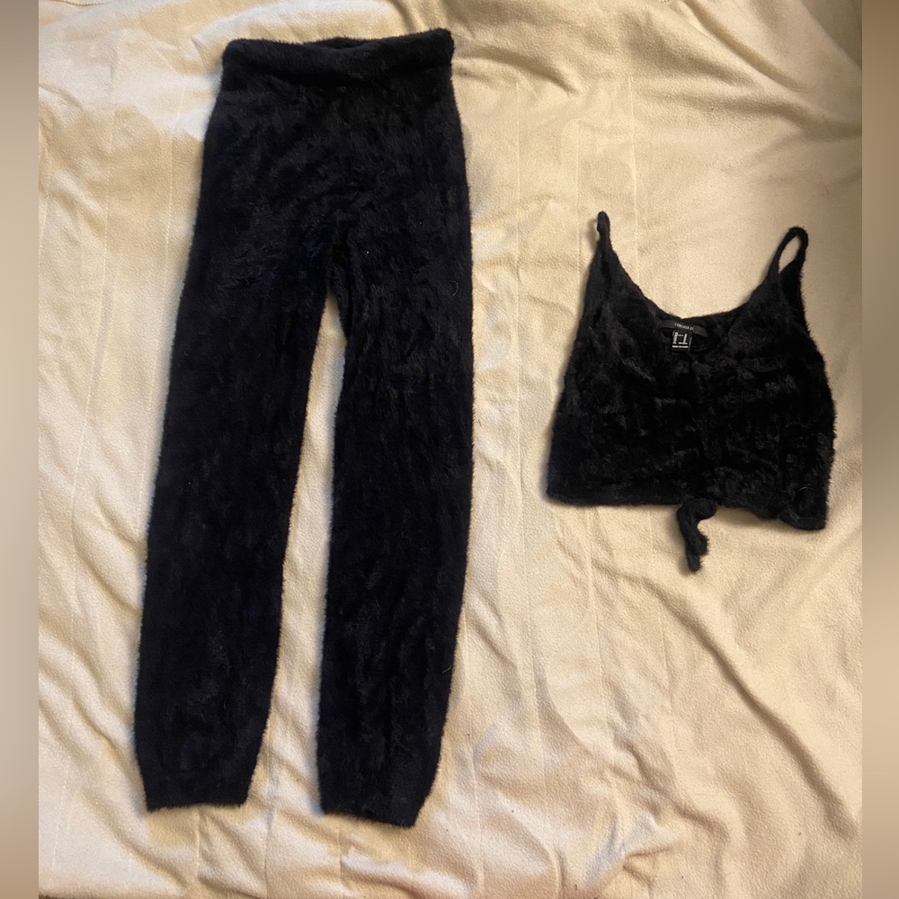 Forever 21 Two Piece Fur Set